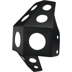 PartzBiz HD--Speed Merchant Front Frame Skid Plate Black Aluminum Harley Sportster XL 04-20