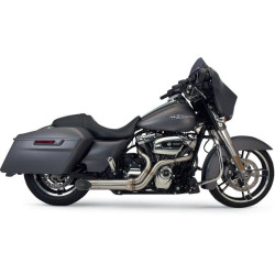 PartzBiz HD--SuperTrapp Stainless Bootlegger 2-1 Short Exhaust for Harley Touring FLH/T 10-16 | 135-71800 1800-2186; 624519