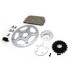 PartzBiz HD: 3481951-Bolt On Chain Drive Conversion Kit Rear Sprocket Harley Dyna FXD Club Drag 00-05