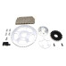 PartzBiz HD: 3481951-Bolt On Chain Drive Conversion Kit Rear Sprocket Harley Dyna FXD Club Drag 00-05