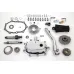 PartzBiz HD: 3460561-Chrome 4 Speed Kicker Kick Start Heavy Duty Conversion Kit 36+ Harley Big Twin