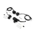 PartzBiz HD: 3444058-Black Handlebar Controls Hand Lever Set Control Kit Single Disc Switches Wiring PartzBiz HD: 3444058-Black Handlebar Controls Hand Lever Set Control Kit Single Disc Switches Wiring