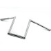 PartzBiz HD: 3441943-10” Chrome Z Bars Handlebars Mini-Ape Apes Harley Sportster Nightster Iron 72