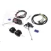 PartzBiz HD: 3444046-Black Hand Handlebar Control Switch Kit Harley Ironhead Shovelhead Chopper FX XL
