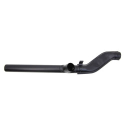 PartzBiz HD--Black Flat Header Y Connector Exhaust Pipe Generator 1965-69 Harley Shovelhead