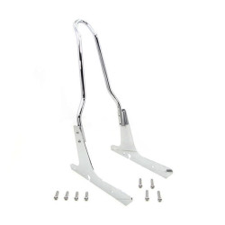 PartzBiz HD--16” Chrome Custom Sissy Bar Passenger Grab Rail 04-20 Harley Sportster 883 1200