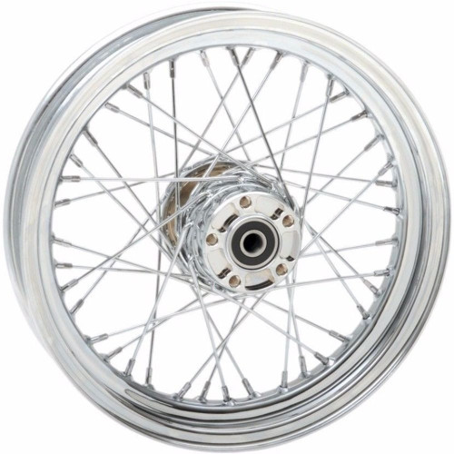 PartzBiz HD: 3441586-16 x 3” Chrome 40 Spoke Rear Wheel 2008-2016 Harley Sportster XL 883 1200